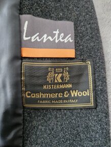 Dámský kabát LANTEA Cashmere, perfektní stav (36) - 9