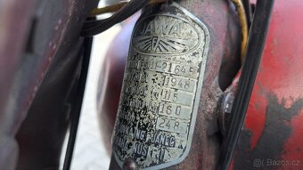Jawa Pérák 250 FJ 1948 Originál TP + SPZ - STK 01/2026 - 9