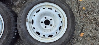 Plechové disky Škoda Fabia 5x100 6x14 ET43 185/60r14 Barum - 9