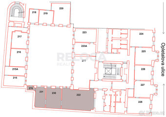 Kancelářské prostory 91m2, Praha 1 - Nové Město, ul. Opletal - 9