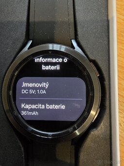 Samsung Galaxy Watch 4 Classic 46mm LTE - Černé, originální - 9