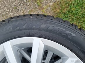 Nová orig.zimní sada VW POLO 16" 5x100 pneu 185/60/16 - 9