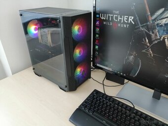 Herní 6-jádro i7 /32GB RAM/RX 580 8GB GDDR5/ 2XSSD M.2/W10 - 9