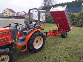 VLEK, KÁRA ZA MALO-TRAKTOR 1,5T VÝPRODEJ  - 9