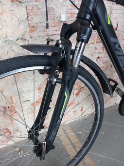 Kolo Merida Crossway 20-V 48cm matná černo-šedo-limetková - 9