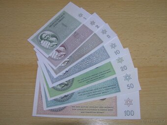 Terezínské poukázky-kopie, ghetto 1943 vzácné - 9