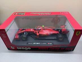 6x F1 FERRARI LECLERC A VETTEL BURAGO 1:18 - 9