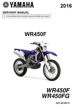 Yamaha WR450F servisny manual - 9