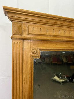 Historická komoda s mramorem a zrcadlem (134013) - 9