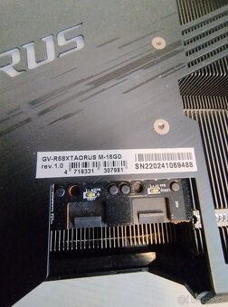 GIGABYTE Radeon AORUS RX 6800 XT MASTER 16G, 16GB GDDR6 - 9