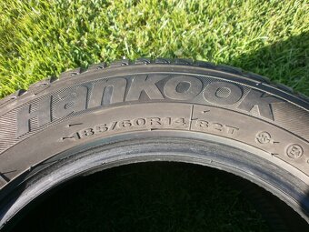 4xLetní gumy 2x HANKOOK 2xCONTINENTAL 185/60 R14 4x 6,8MM - 9