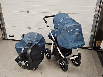 Kočárek 3v1 Baby Design Lupo Comfort, trojkombinace + Cybex - 9