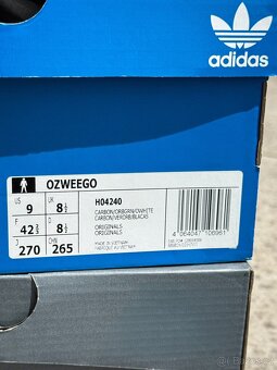 Sneakersy Adidas Originals OZWEEGO JI2637 Šedá vel. 42,5 - 9