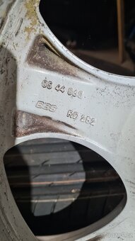 ALU kola R17- 5x112 originál zimní VW GOLF5,6,7,PASSAT,ŠKODA - 9