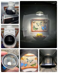 Raritní historický středoformát Exakta 66 Vertical - 9