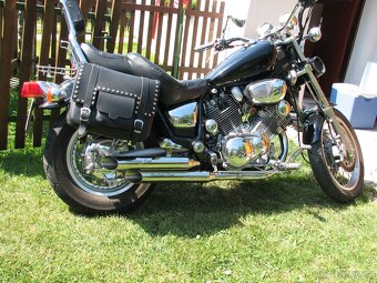 Yamaha Virago Nové Nerezové Laděné Výfuky Thundering Eagle - 9