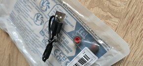 Bluetooth sluchátka přes krk v červené barvě - 9