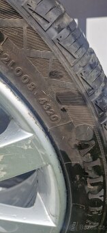 5x112 R17 Volkswagen golf 6 +❄️ zimní pneu POUŽITÝ STAV - 9