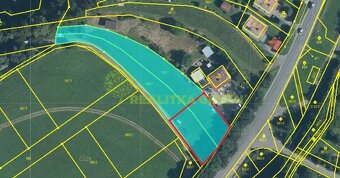 Stavební pozemek k.ú. Lhota u Vsetína, CP 982 m2 - 9