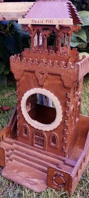 RETRO -betlém,kořenky,lampička,kovová polička - 9