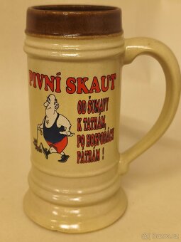 Korbel , půllitr - keramika - 9