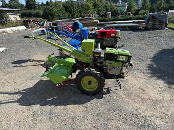 Jednoosý traktor BIZON,ZUBR + rotavátor - 9