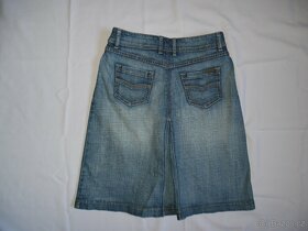 ESPRIT Riflová - džínová sukně vel. 38 - 40 / M - 9