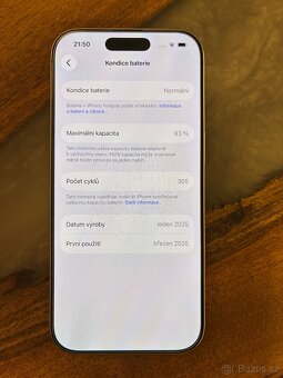 iPhone 16 Pro 128Gb v záruce - 9