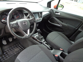 OPEL CROSSLAND 1.2i 81kW,KOUPENO ČR,1.MAJITEL, SERVISKA - 9