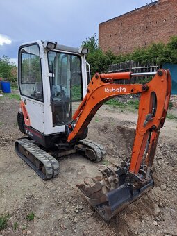 Minibagr Kubota kx41-3v / rok výroby 2012 / 3 lžíce - 9