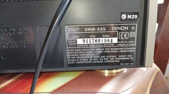 Tape deck Denon DRM 555. - 9