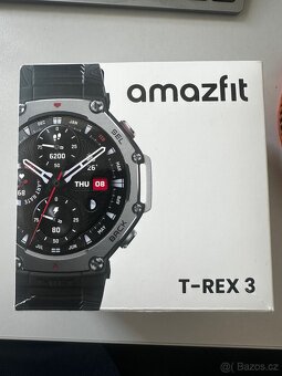 Amazfit T-Rex 3 černé (jako nové) (oranžový a černý řemínek) - 9