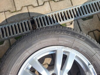 ALU kola, zimní pneu 215/70 R16 Mitsubishi - 9