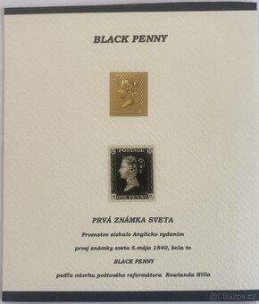 1.známka světa Black Penny 1840-41 - 9