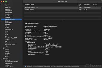 MacBook Pro 15" 2017 i7 / 16GB / 512GB / Pro 560 - 9