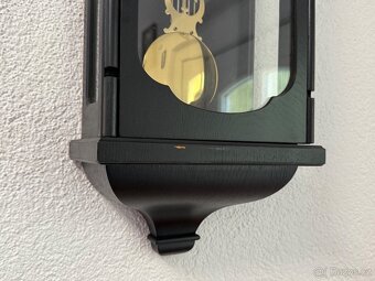 Nástěnné dřevěné hodiny Zentra bicí,půlové - 9