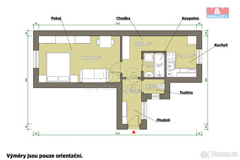 Prodej bytu 1+1, 35 m², Plzeň, ul. Božkovská - 9