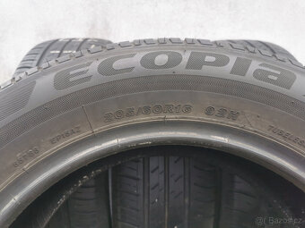 205/60R16 LETNÍ PNEU BRIDGESTONE 6,6mm - 9