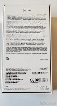 iPhone SE (2020), 64GB (PRODUCT) RED - 9