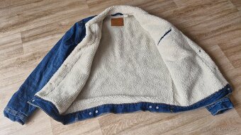Zateplená džínová bunda Levis L - 9