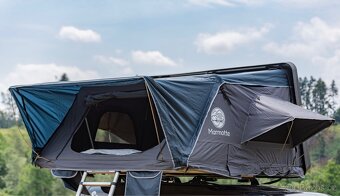 Střešní autostan Marmotte XL se skořepinou / 4 osoby - 9