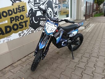Pitbike Leramotors Rocket 1600W 14x12 modrá - 9