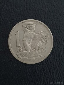 Prodám mince 1Kčs 1922-38 - 9