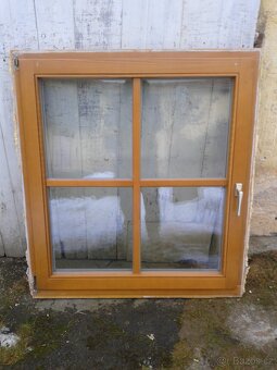 5 kusů - Dřevěné okno 111 x 123 cm - 9