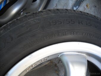 Sada alu letních kol Škoda 15" 5x100 - 9