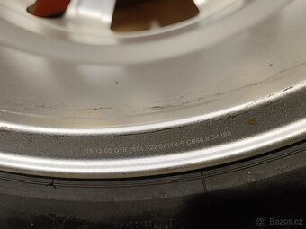ALU kola Oxxo, 6,5x16'' 5x112+zimní pneu 205/60R16 - 9