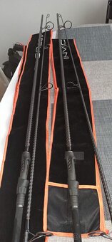 2x prut Sportex invictus carp + 2x Mivardi omicron - 9