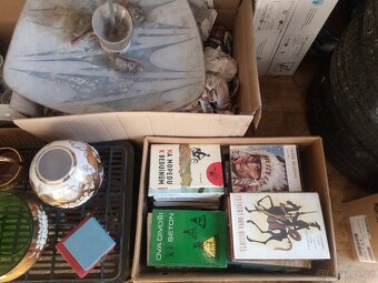 Porcelán sklo vázy pozůstalost - 9