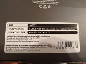 Dětská přilba pro dvojčata FORCE ANT, 44-48 cm - 9