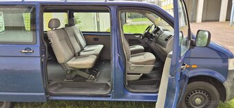 VW. Trasporter T5 2.5TDi 128kw 6 míst Long perfektní stav 😏 - 9